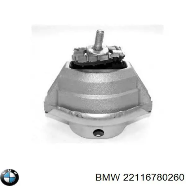 22116780260 BMW soporte de motor derecho