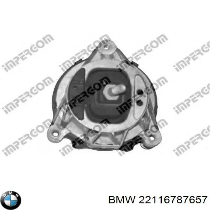 22116787657 BMW soporte motor izquierdo