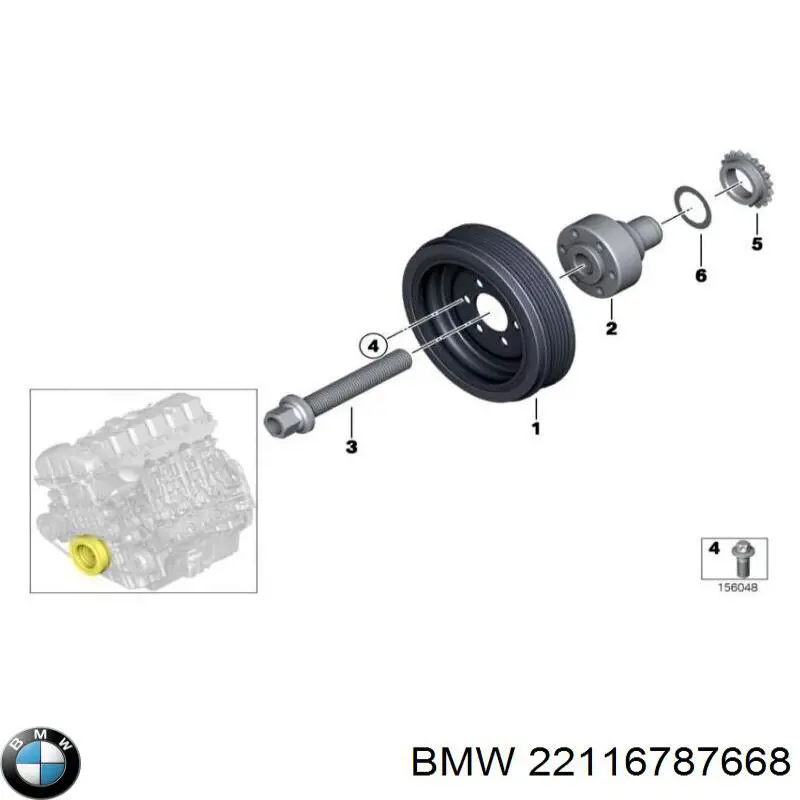 Comprar 22116787668 BMW Soporte de motor derecho