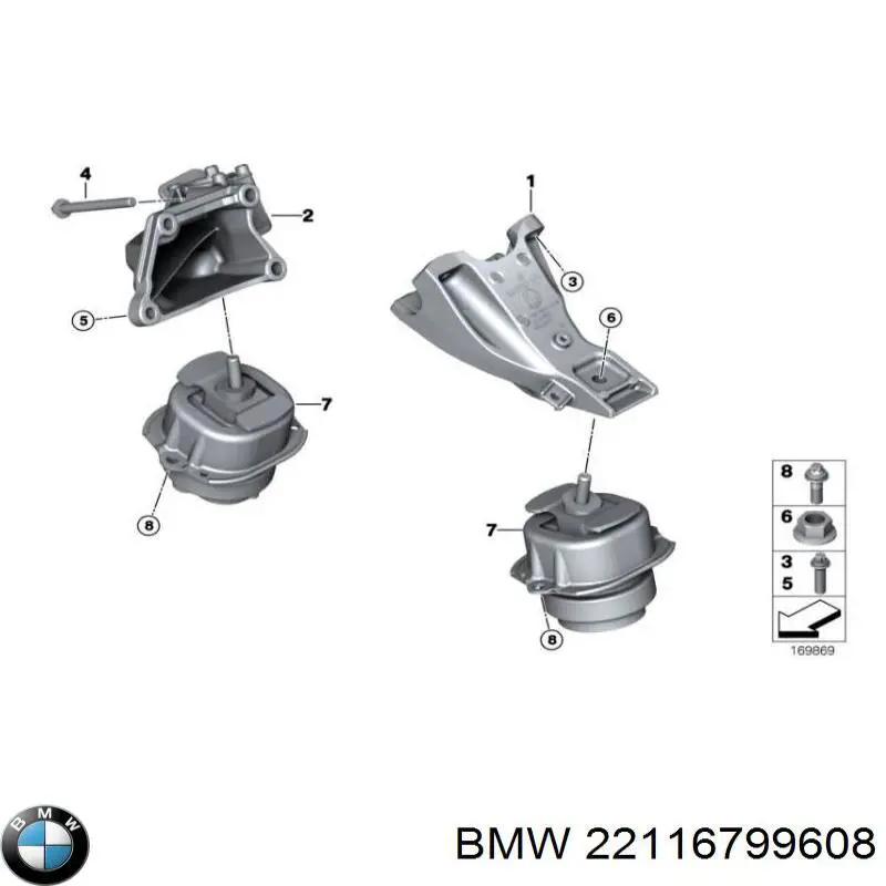 22116799608 BMW