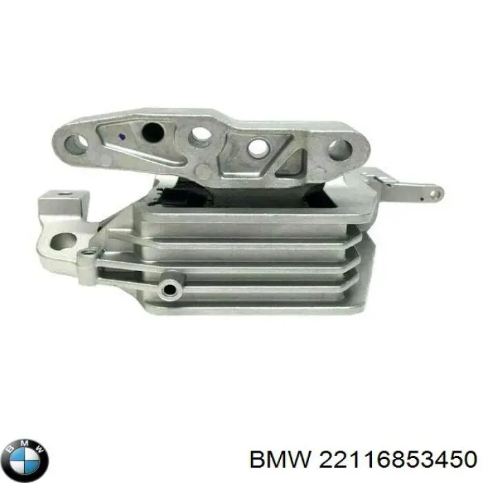 22116853450 BMW soporte de motor derecho