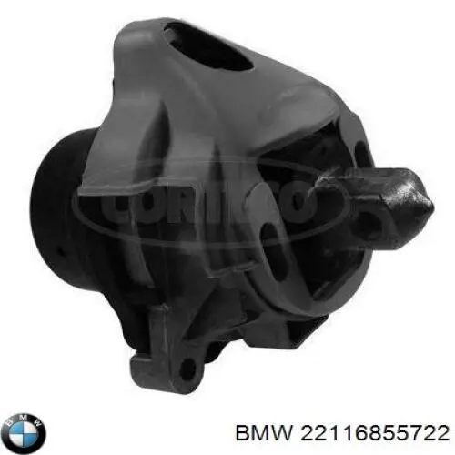 22116855722 BMW soporte de motor derecho