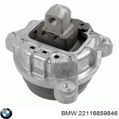 22116859846 BMW soporte de motor derecho