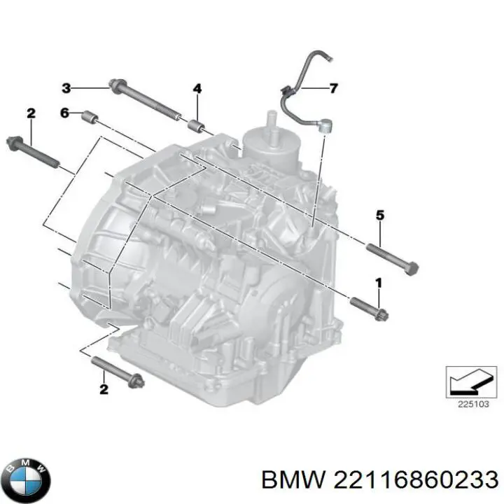 Comprar 22116860233 BMW Soporte izquierdo del motor