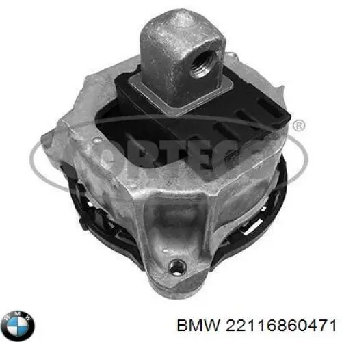 22116860471 BMW soporte motor izquierdo