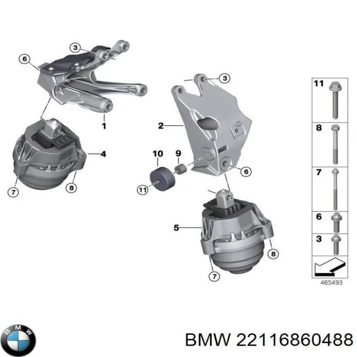 Comprar 4256701 Lemforder Soporte de motor derecho