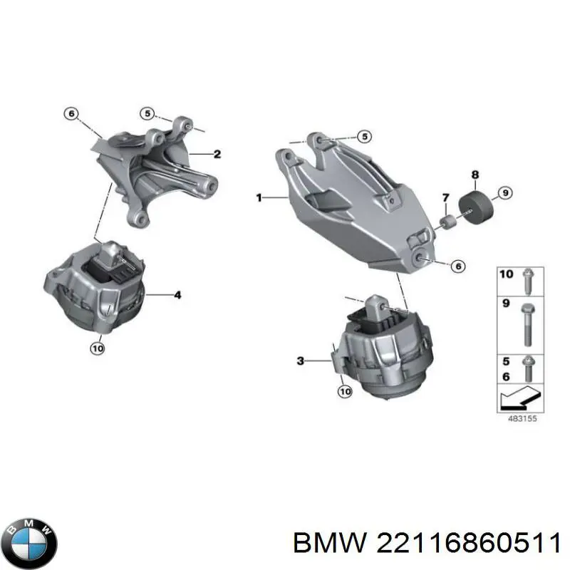 22116860511 BMW