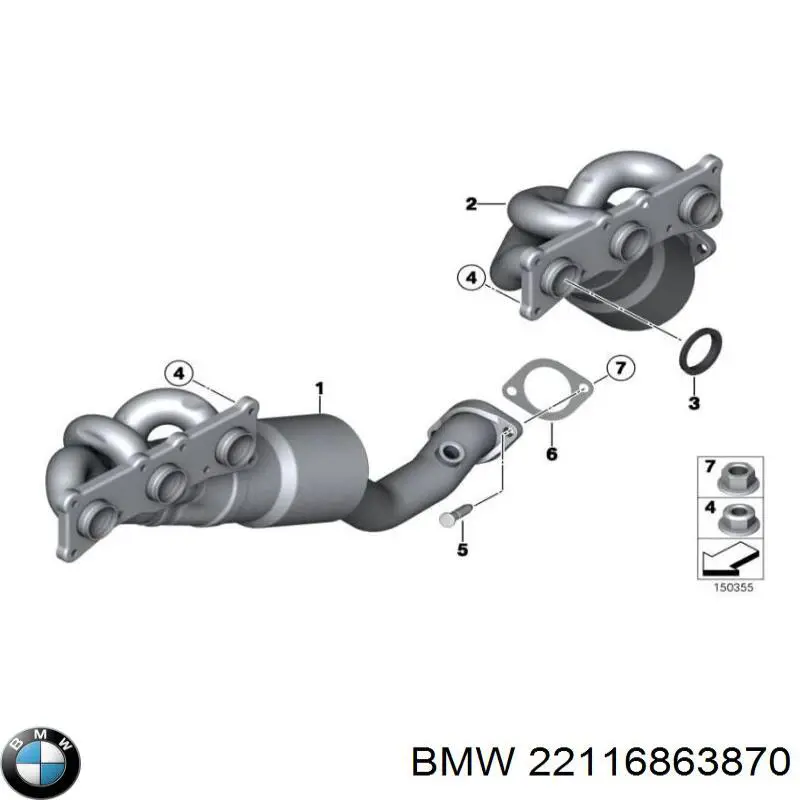 22116863870 BMW