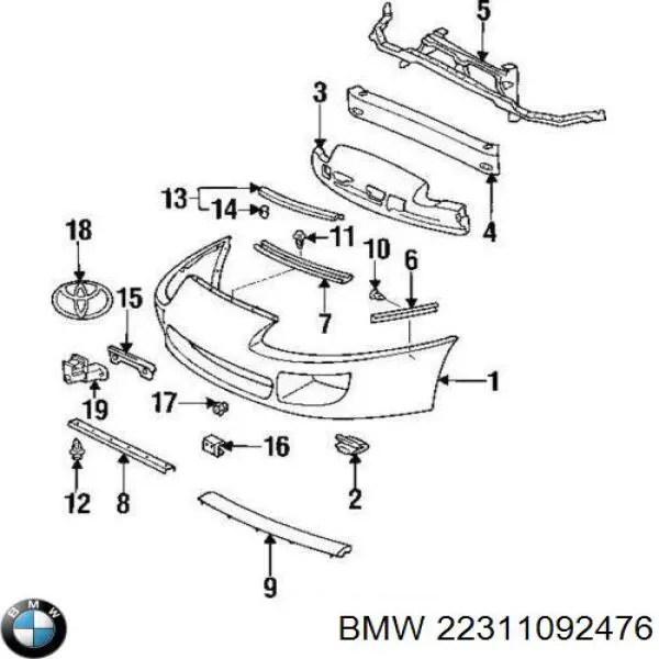 22311092476 BMW