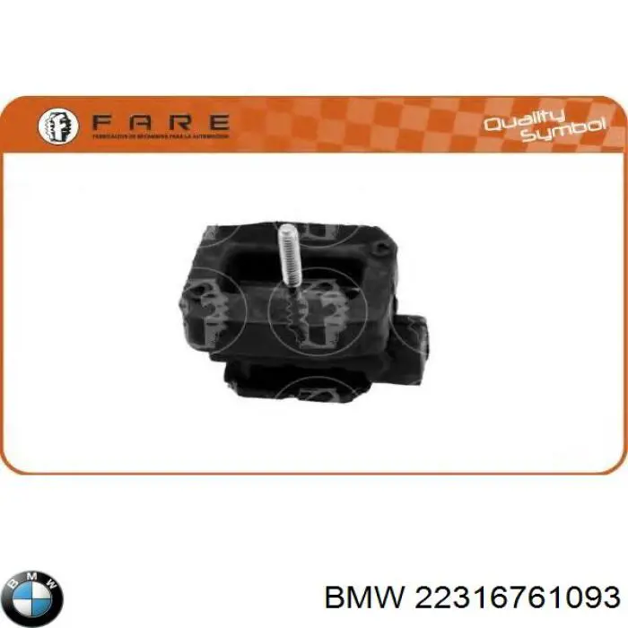 22316761093 BMW montaje de transmision (montaje de caja de cambios)