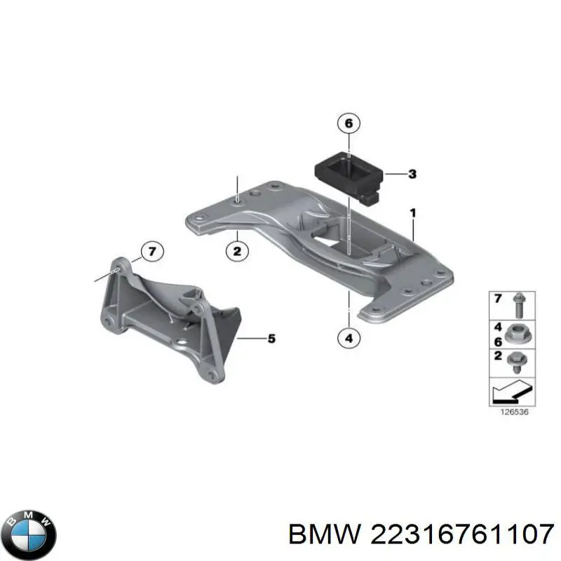 22316761107 BMW