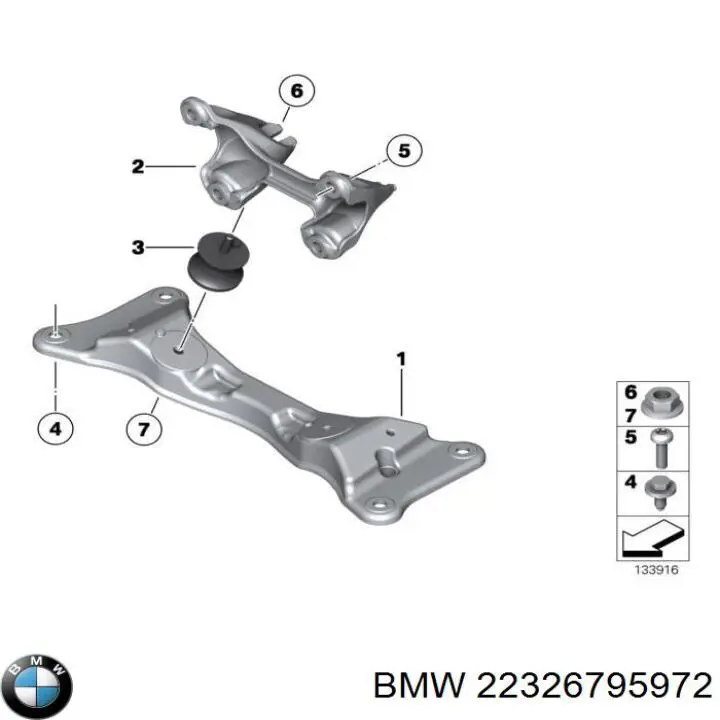 22326795972 BMW bomba hidráulica de dirección