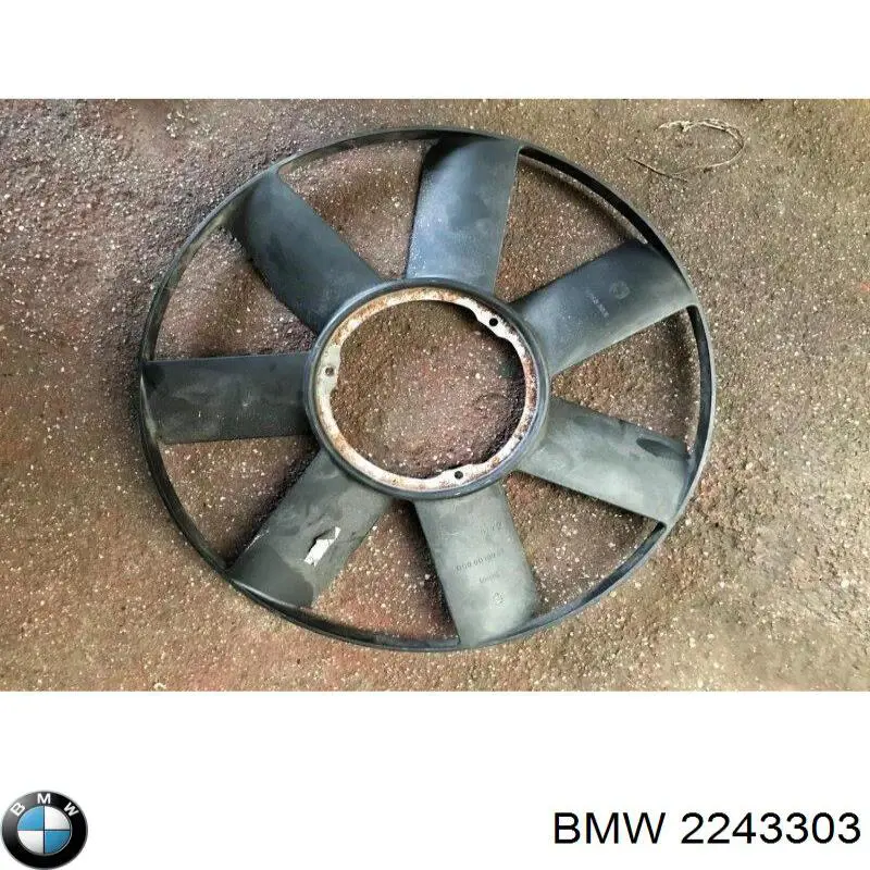 2243303 BMW rodete ventilador, refrigeración de motor