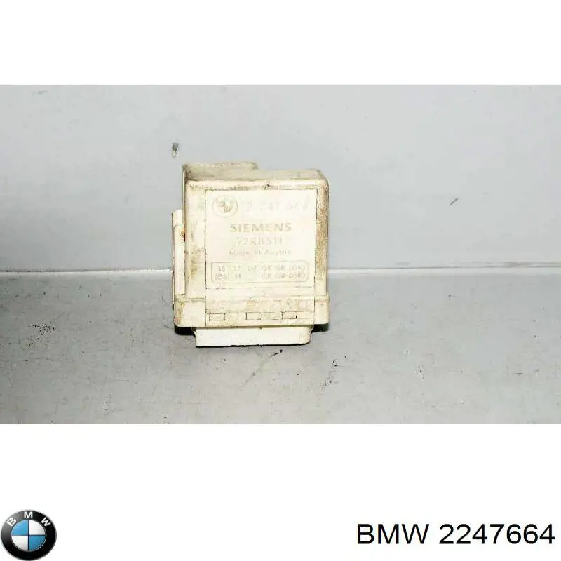 Relé de precalentamiento BMW 2247664 precio, desde 45,01 EUR