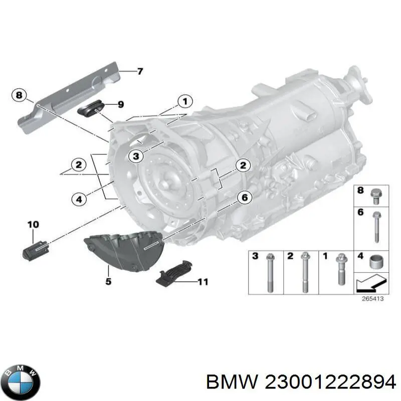  BMW 23001222894 precio, desde 8,74 EUR