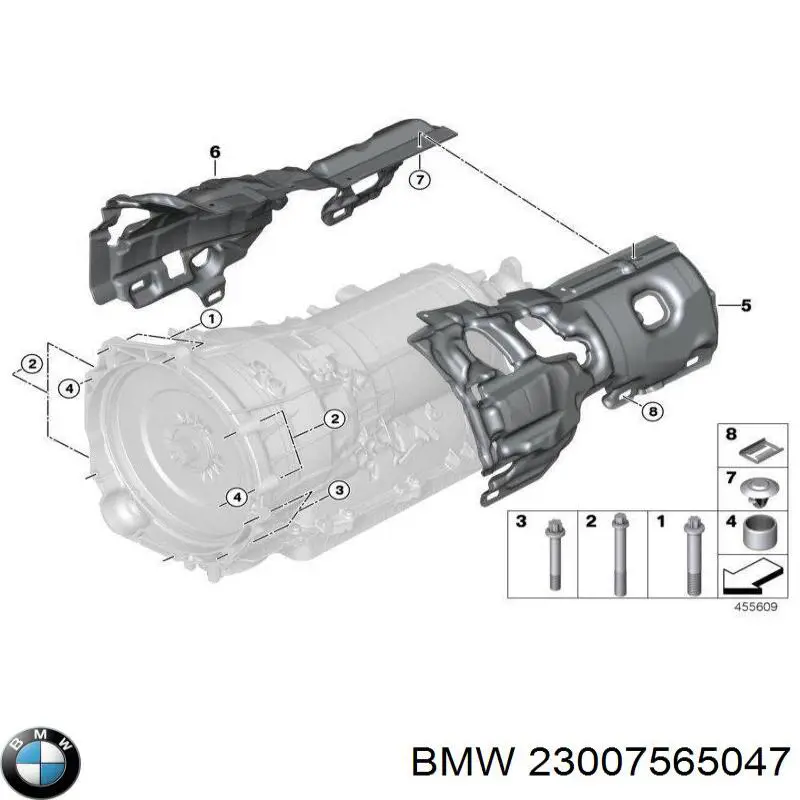 23007565047 BMW tornillo de culata