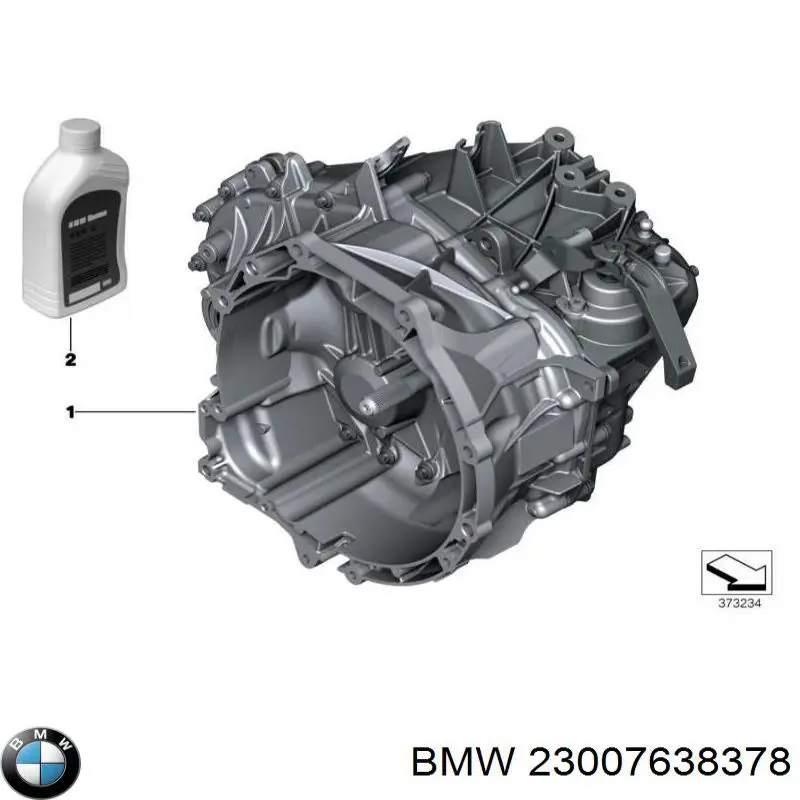 Transimisión manual BMW 23007638378 precio, desde 1289,38 EUR