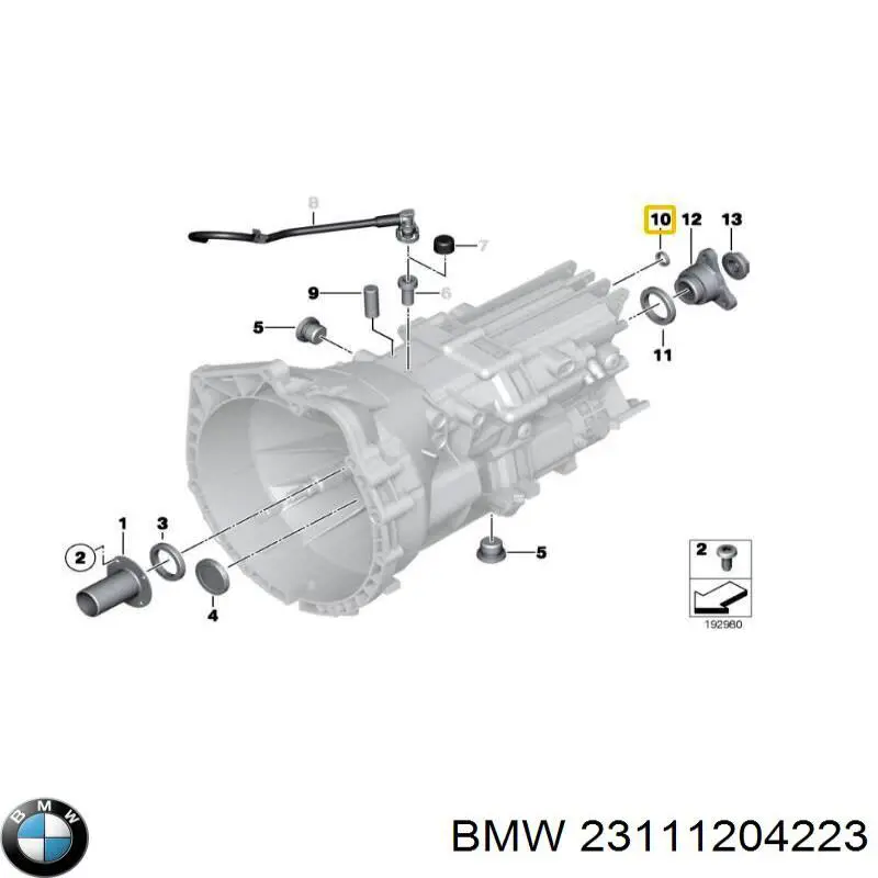 Retén palanca selectora BMW 23111204223 precio, desde 3,75 EUR