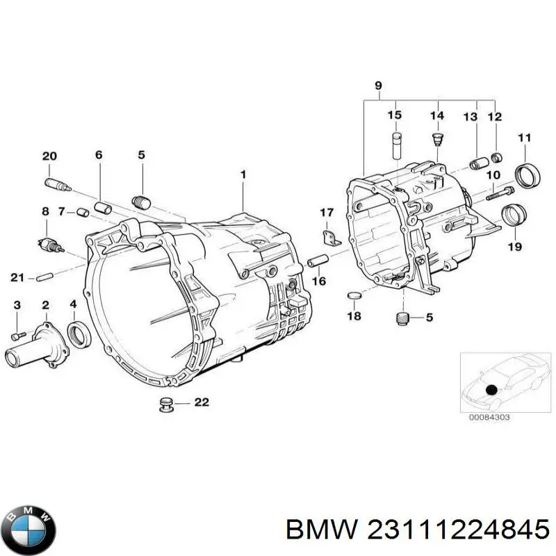 23111224845 BMW