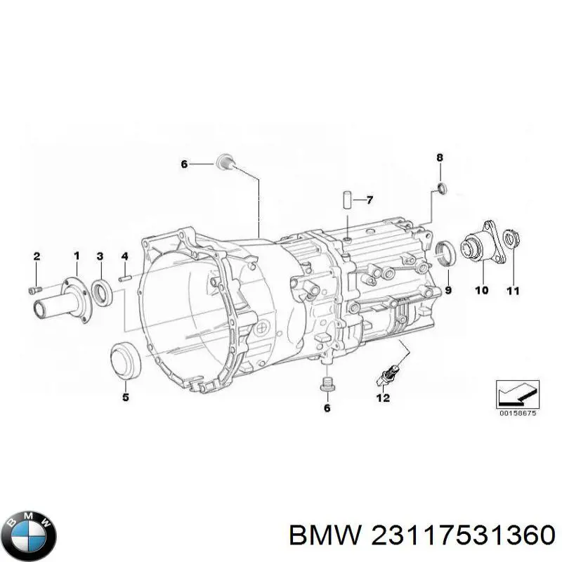 Retén de cigüeñal frontal BMW 23117531360 precio, desde 27,14 EUR
