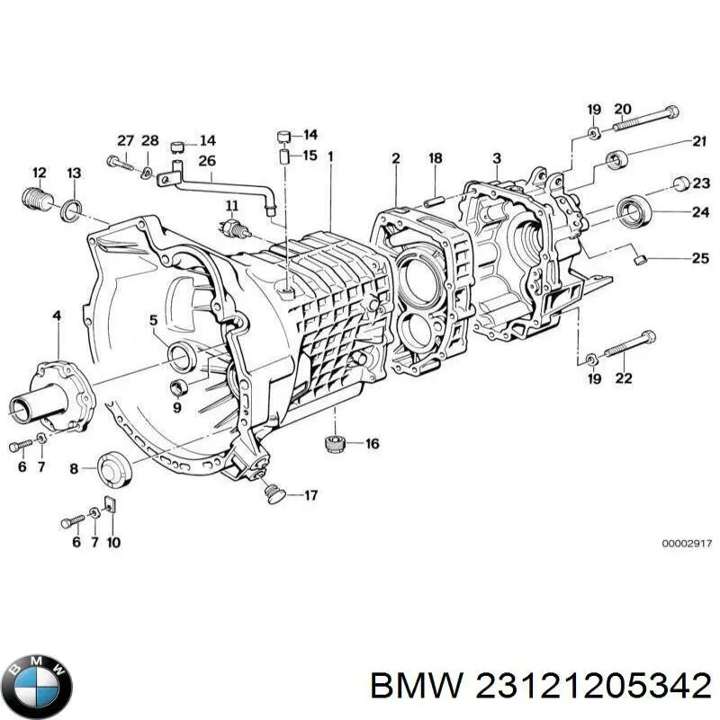 Retén del eje secundario de la transmisión BMW 23121205342 precio, desde 5,98 EUR