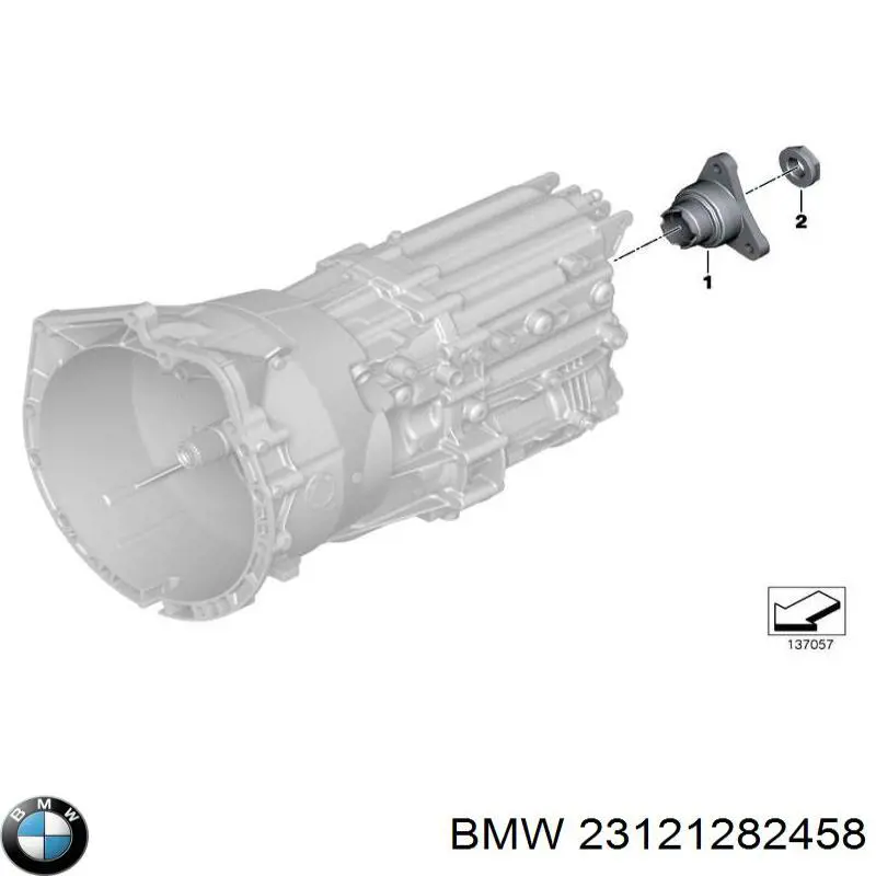 Retén del eje secundario de la transmisión BMW 23121282458 precio, desde 12,10 EUR