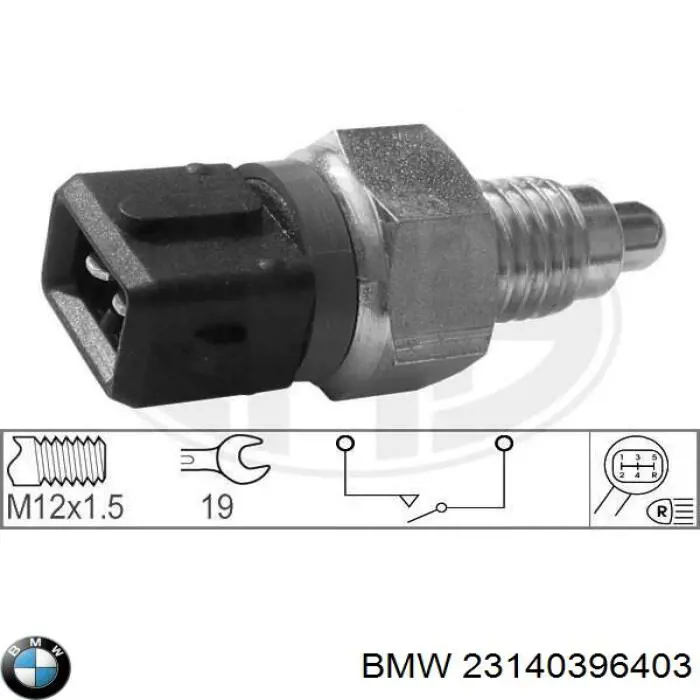 23140396403 BMW sensor de marcha atrás