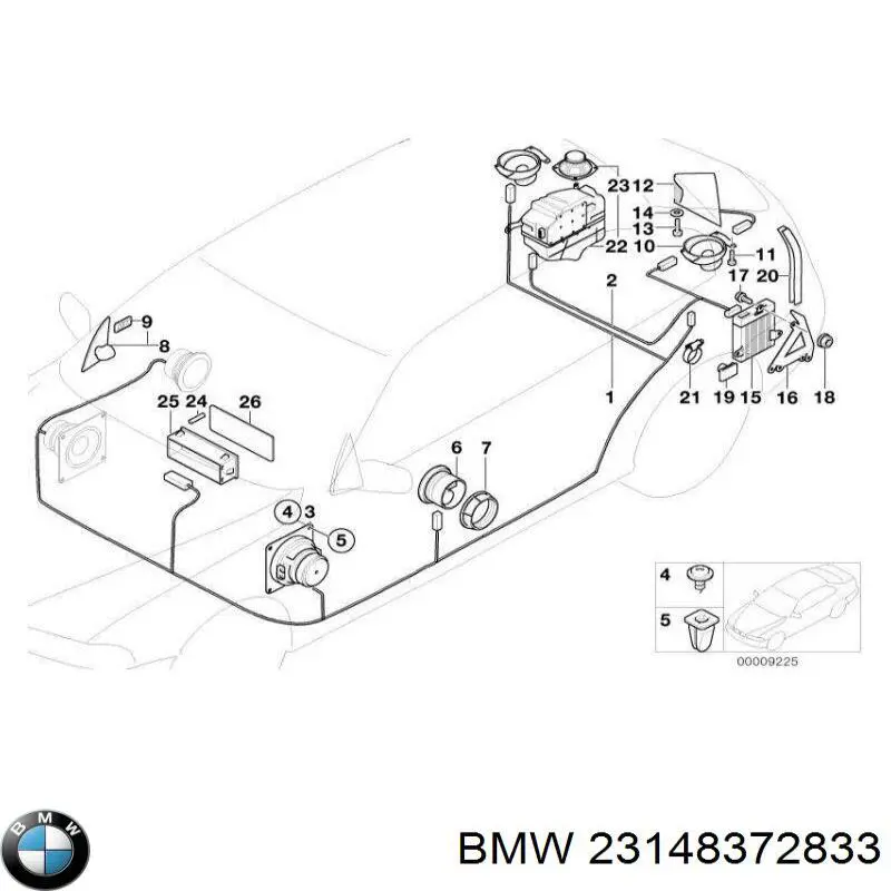  BMW 23148372833 precio, desde 4,17 EUR