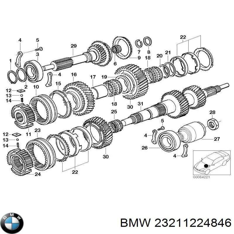 23211224846 BMW