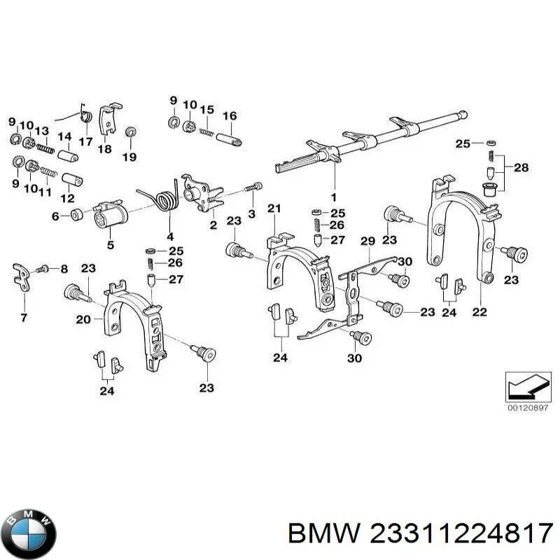 23311224817 BMW