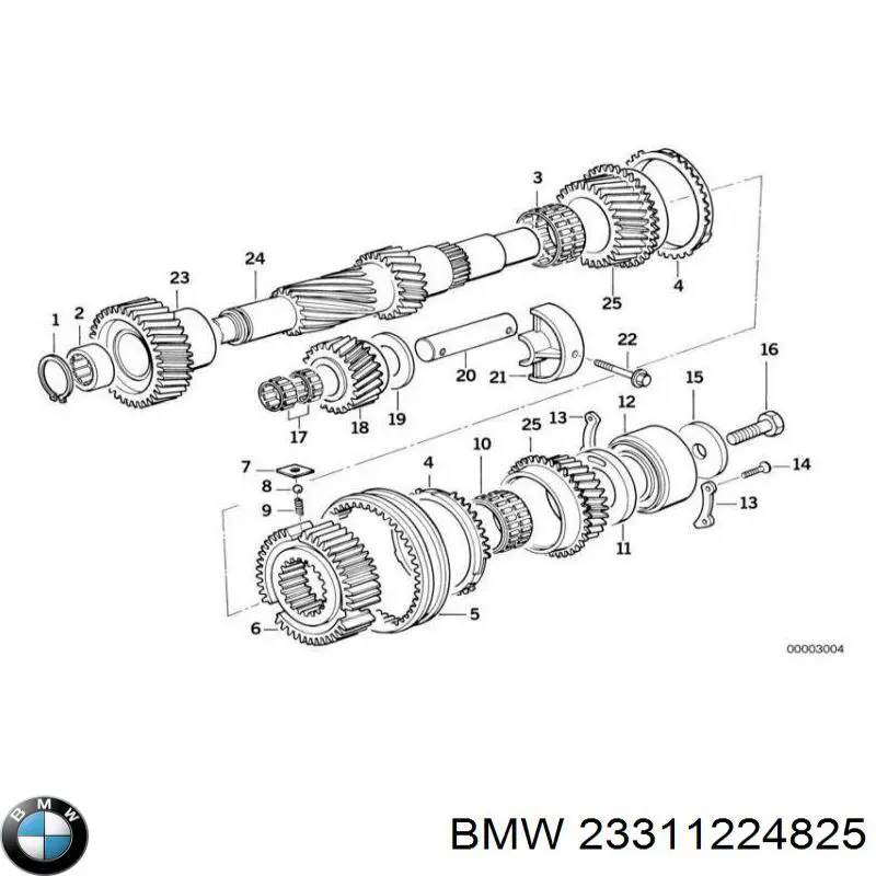  BMW 23311224825 precio, desde 16,06 EUR