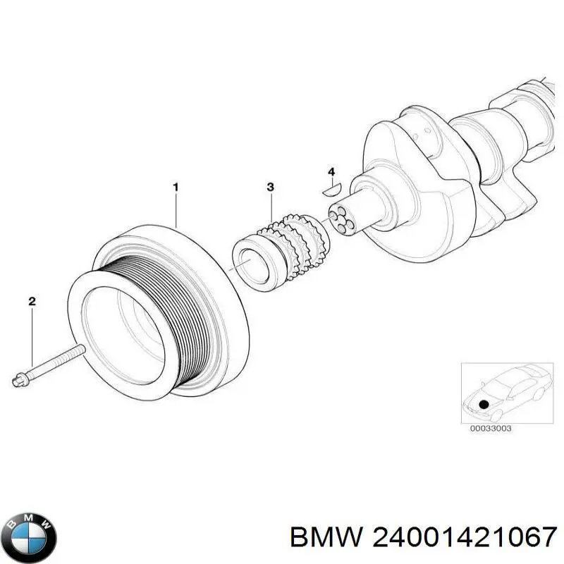 Juego tornillos culata BMW 24001421067 precio, desde 4,72 EUR