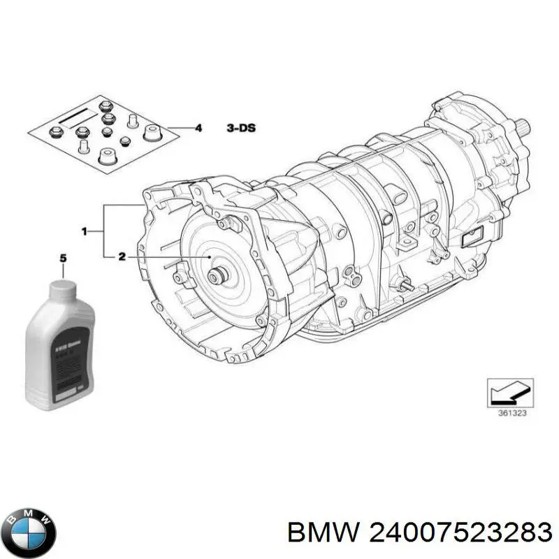 Transmisión automática completa BMW 24007518608 precio, desde 1955,84 EUR