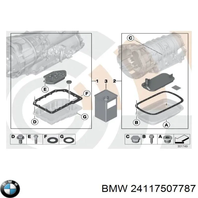 Comprar 24117507787 BMW Tapón de llenado del eje trasero/delantero
