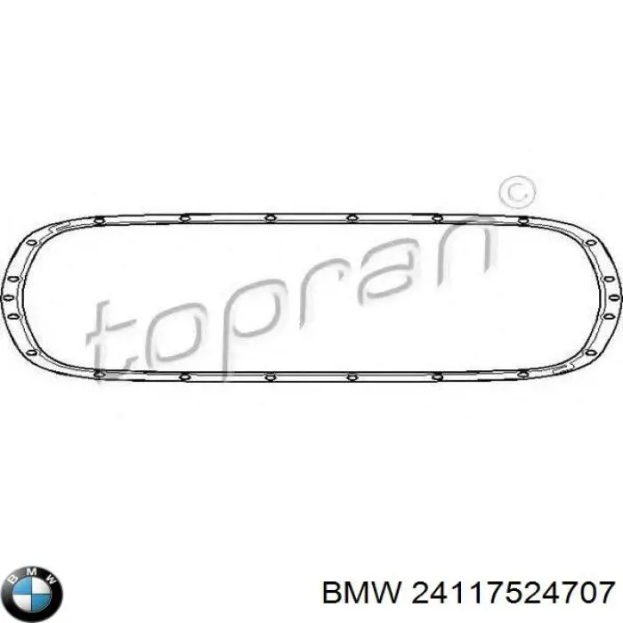 24117524707 BMW Junta del cárter de aceite de la caja de cambios