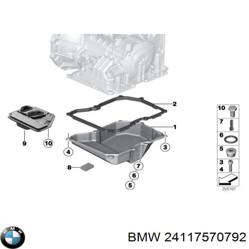 24117570792 BMW 