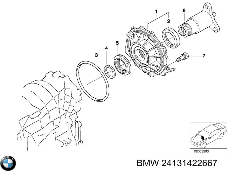 0750111243 ZF Parts Retén del eje secundario de la transmisión