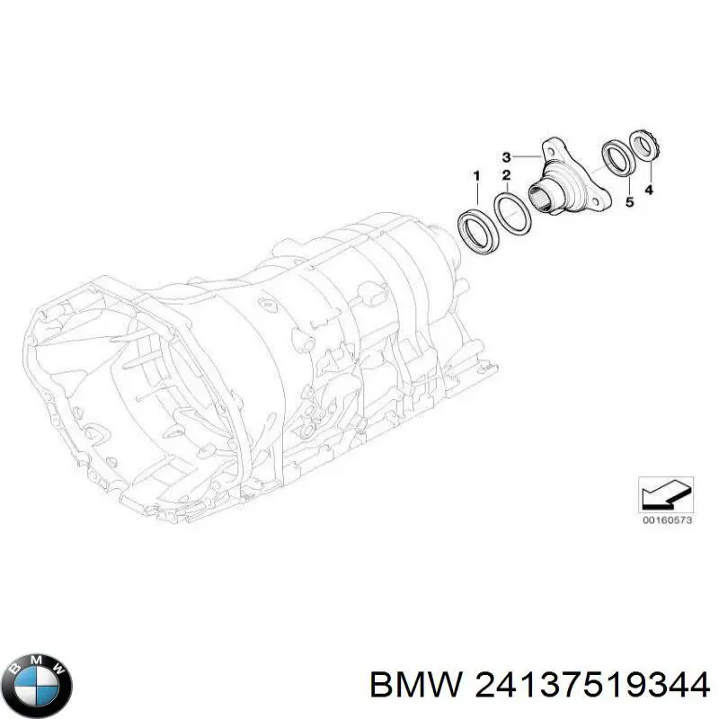 0734319633 ZF Parts Retén del eje secundario de la transmisión