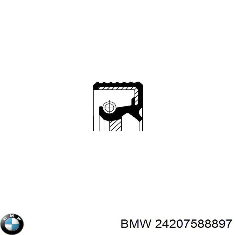 24207588897 BMW kit de reparación, caja de cambios automática