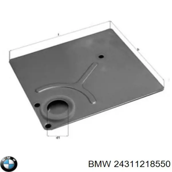 24311218550 BMW filtro de transmisión automática
