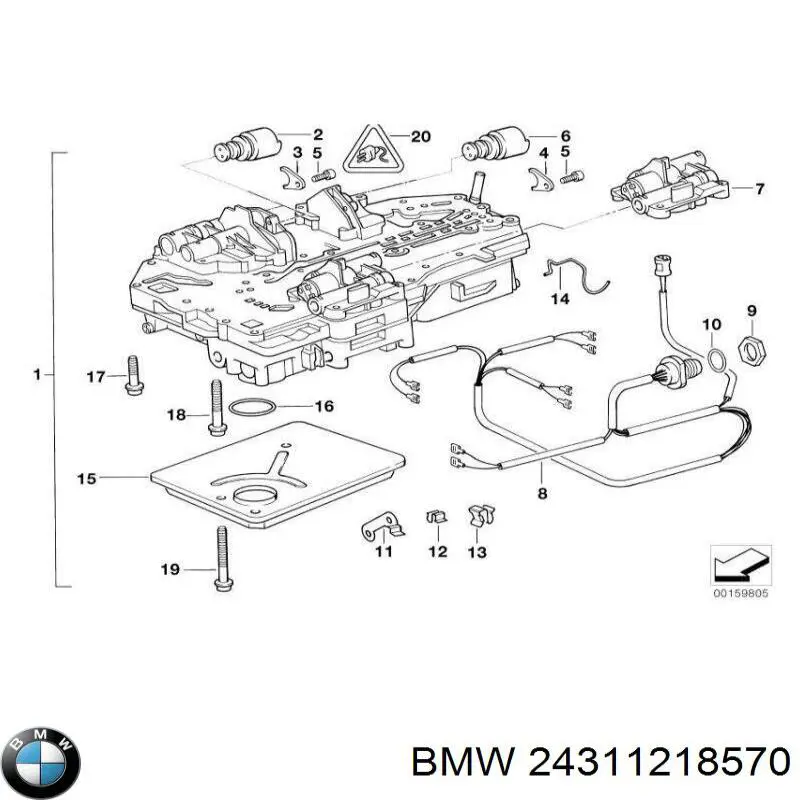 24311218570 BMW