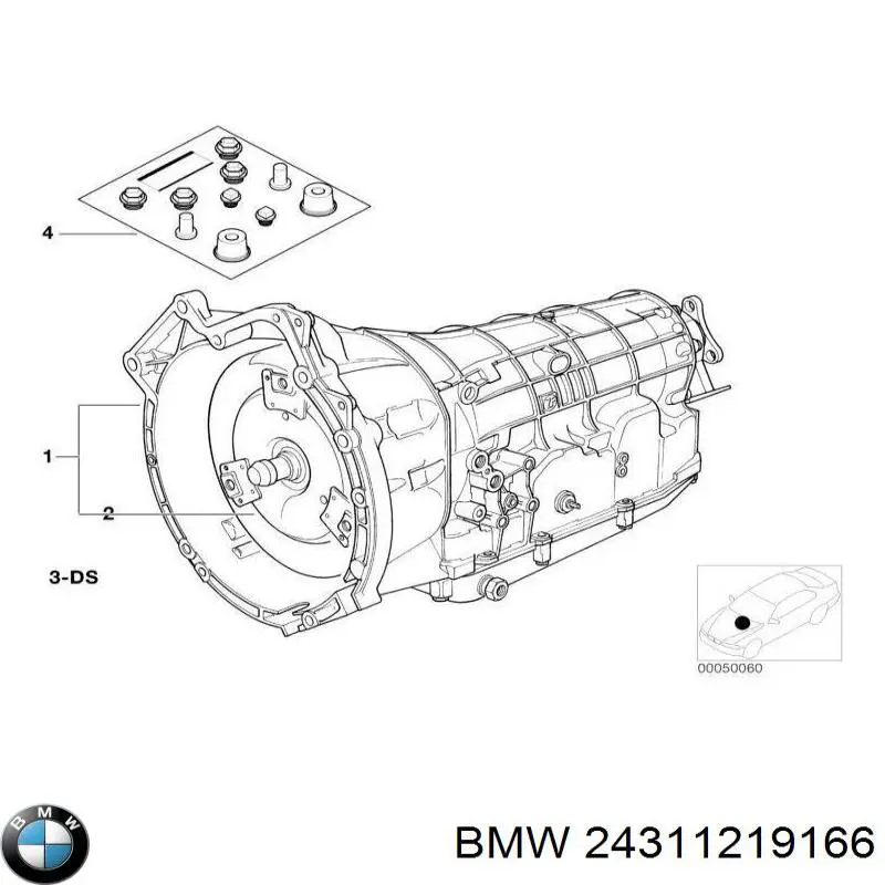 Anillo de sellado de la bomba de aceite de la transmisión automática 0734313064 ZF Parts