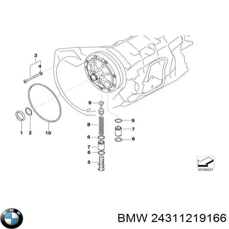 Anillo de sellado de la bomba de aceite de la transmisión automática ZF Parts 0734313064 precio, desde 19,90 EUR