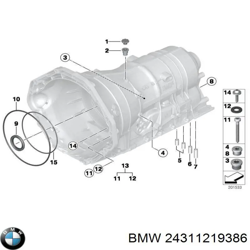 24311219386 BMW