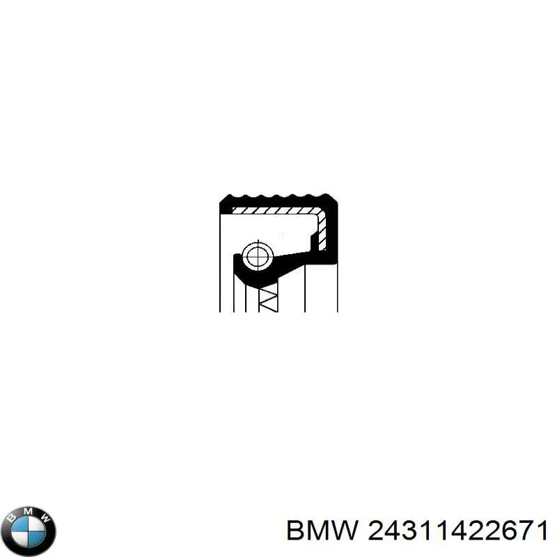 Retén del eje primario de la transmisión BMW 24311422671 precio, desde 7,02 EUR