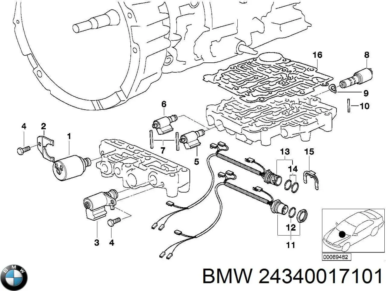 24340017101 BMW