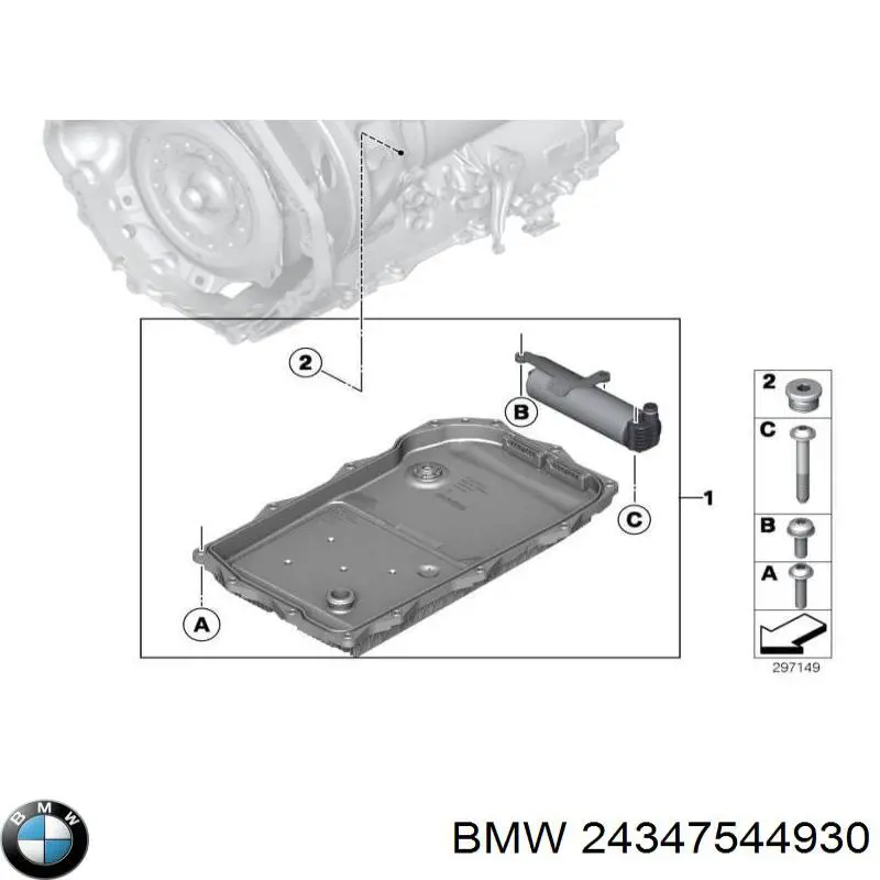 Kit de reparación de caja de cambios automática BMW 24347544930 precio, desde 334,83 EUR