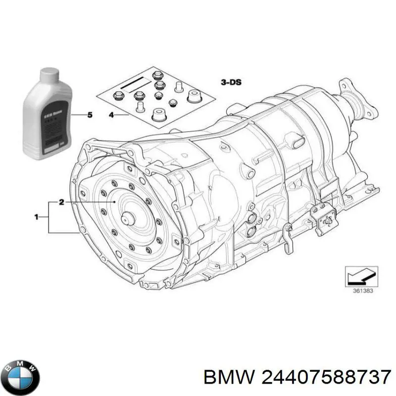 Convertidor de par BMW 24407588737 precio, desde 1113,44 EUR