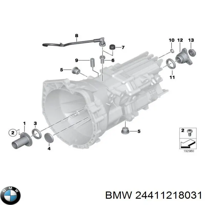  BMW 24411218031