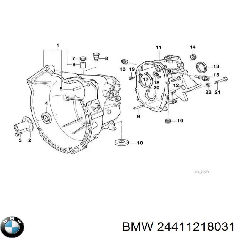 24411218031 BMW 